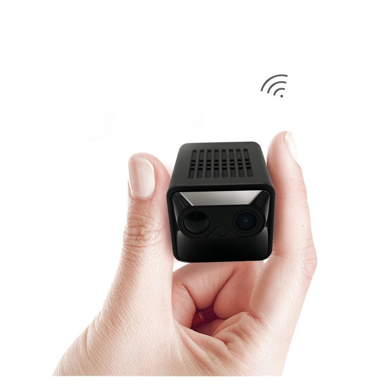 Caméra espion WIFI connectée à distance très longue autonomie  1 an détection de mouvement PIR