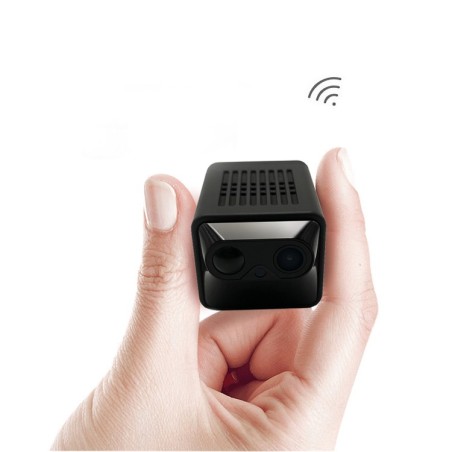 Caméra espion WIFI connectée à distance très longue autonomie  1 an détection de mouvement PIR