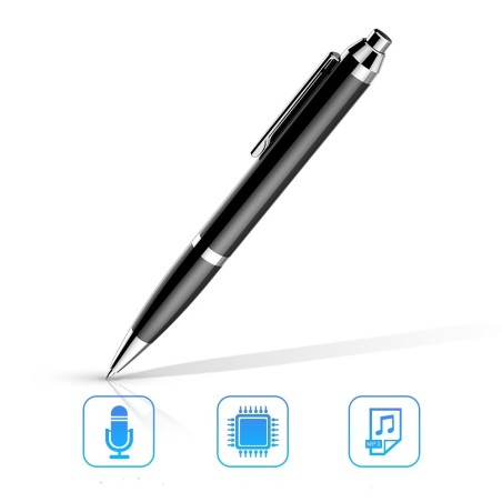 Audio Recorder Pen with Sound Detection – 20 Hours