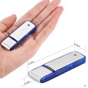 Dictaphone enregistreur espion audio clé usb 20 heures d'autonomie