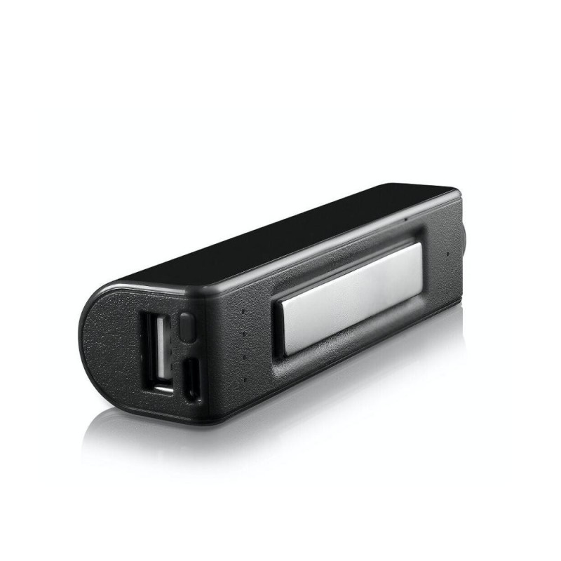 Micro spy audio recorder power bank long duration 150 days of autonomy