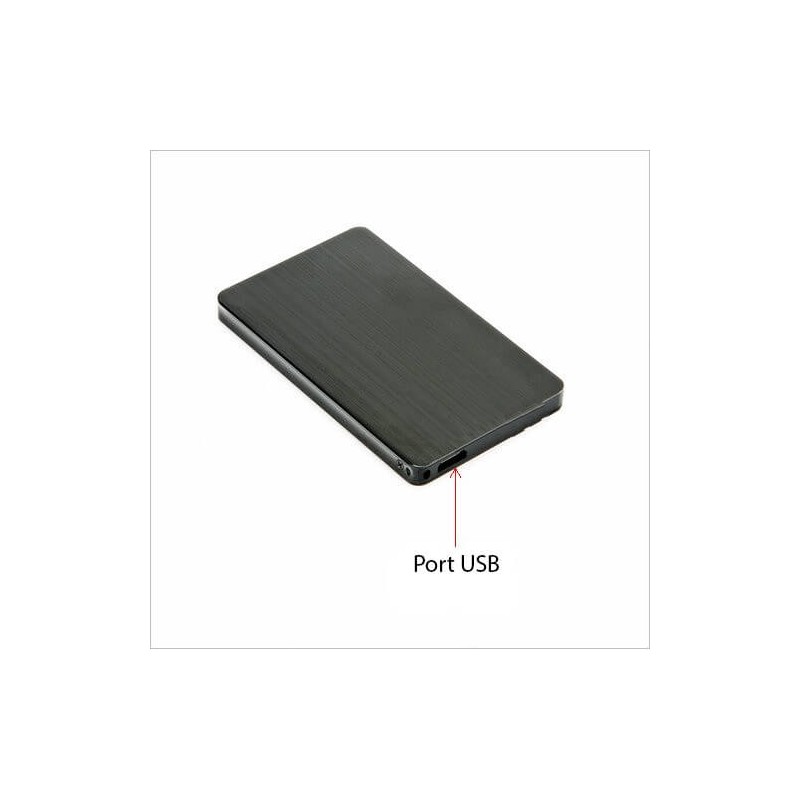 Micro espion enregistreur longue autonomie 80h et 160h en détection