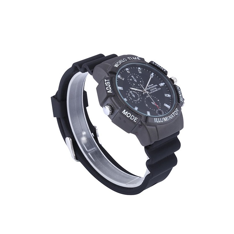 Montre caméra espion sport Full HD jusqu'à 3h